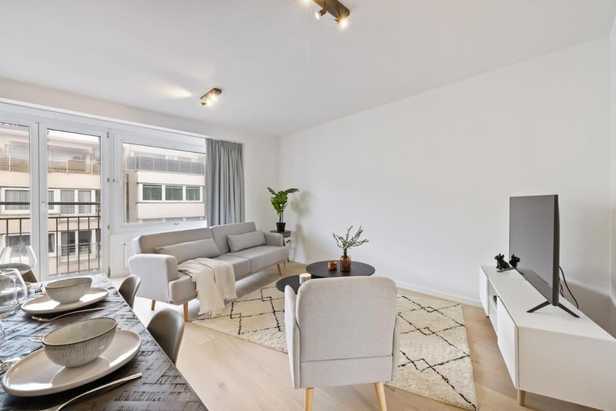 Huswell - Renovated Apartment In The Heart Of Ostend Luaran gambar