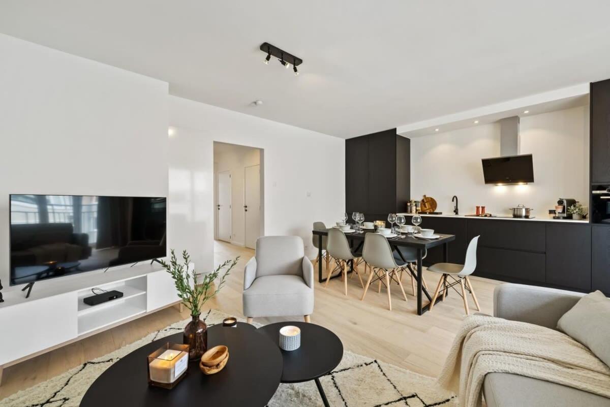 Huswell - Renovated Apartment In The Heart Of Ostend Luaran gambar